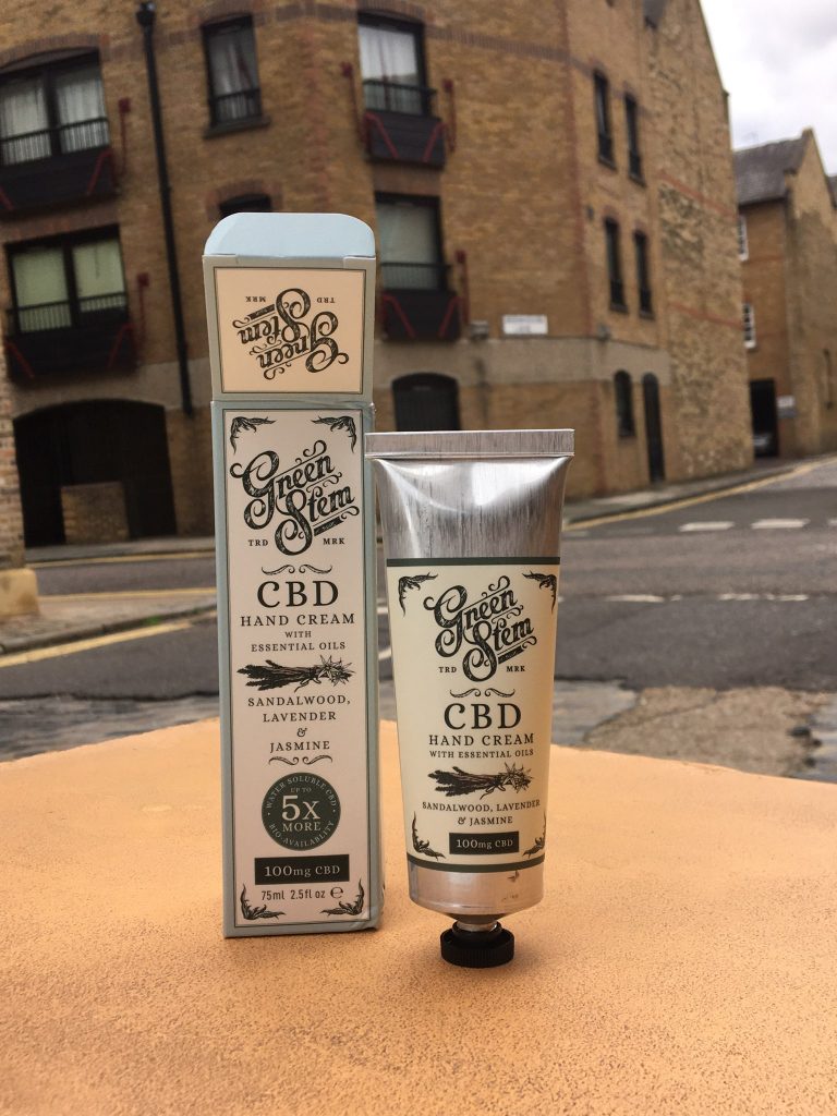 CBD Hand Cream with Essential Oils, Sandalwood, Lavender and Jasmine